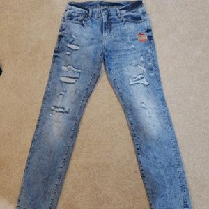 NWT Aeropostale Stretch Distressed Skinny Jeans